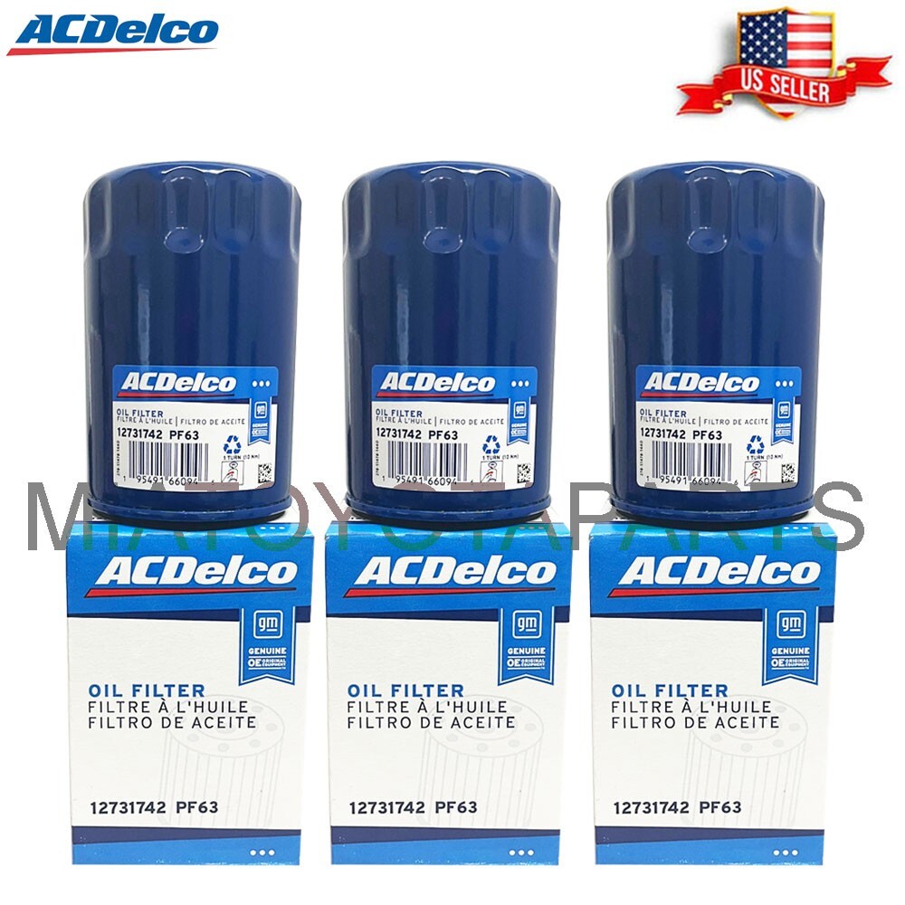 NEW VERSION Engine Oil Filter AC Delco PF63 DURAPACK PF63F BULK 12 PER CASE OEM Parts For Sale - Foto 4