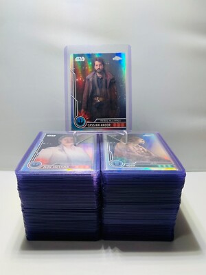 TOPPS Star Wars Chrome 2023 Full Sets Trading Cards Sammelkarten Sammlung