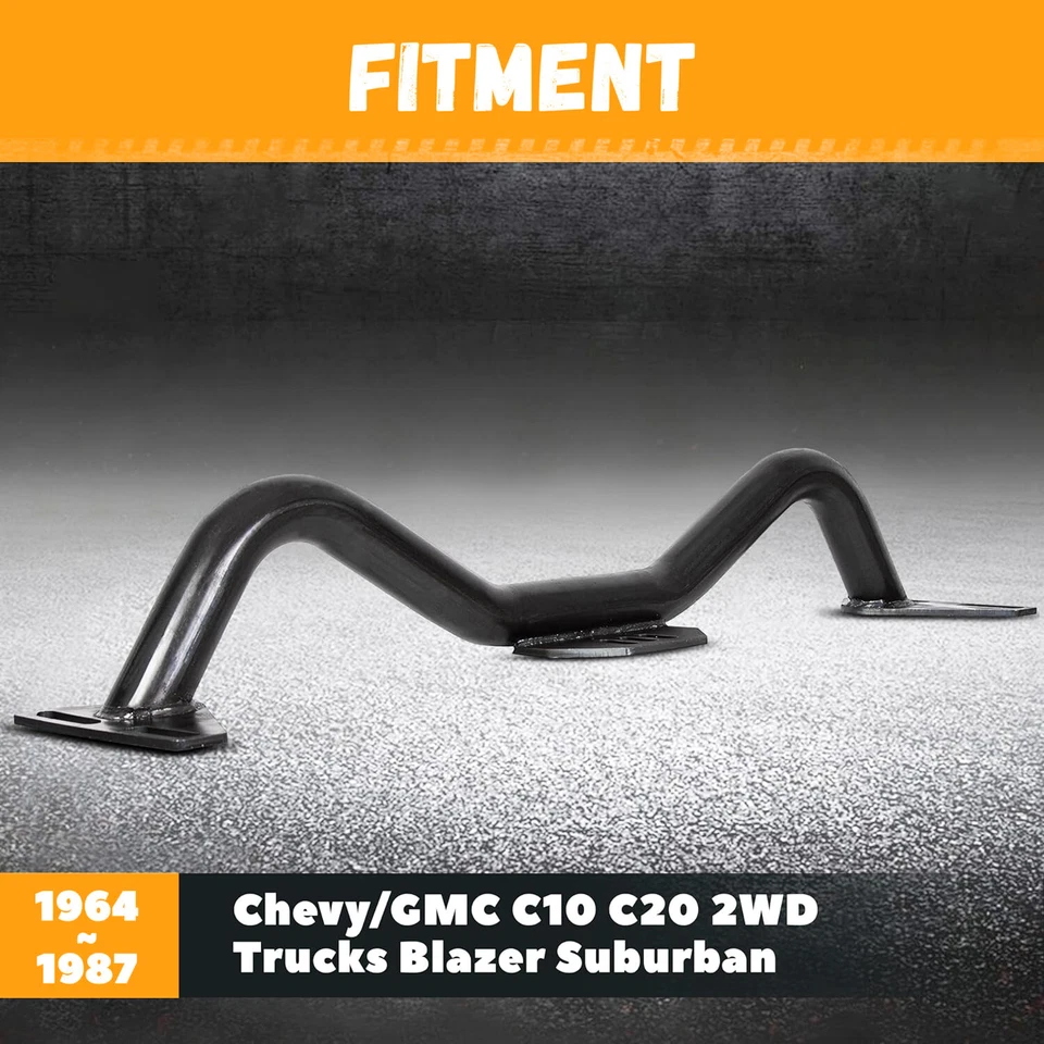 For 63-87 Chevy / GMC C10 C20 2WD Trucks Adjustable Transmission Crossmember - Image 3 of 4