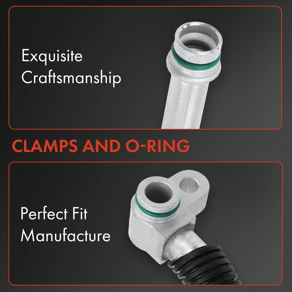 Línea de succión para Subaru Impreza 2002-2005 H4 2,0 L 2,5 L compresor a evaporador Foto 2 de 4