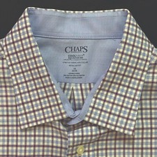 CHAPS - Coolmax Regular Fit Button Up Dress Shirt 18 34/35