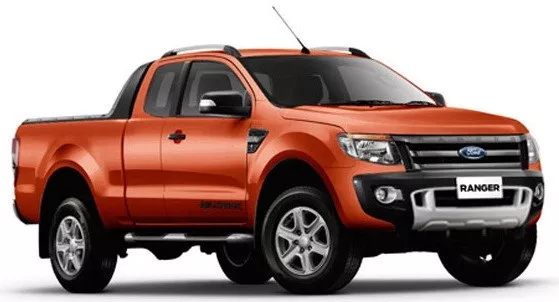 Fender Flares Wheel + Nut Matte Black 6" Off-Road Fit Ford Ranger T6 Cab 12 - 15 - Image 3 of 3