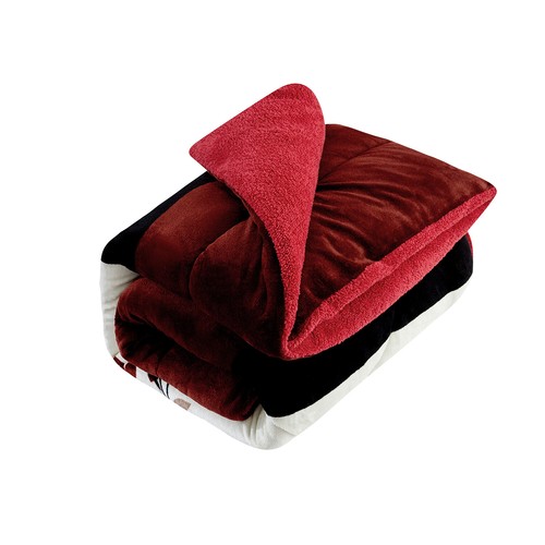 Sumptuously Sherpa Blankets Plush Faux Fur Borrego/Microfiber Reversible Blanket - Picture 65 of 85