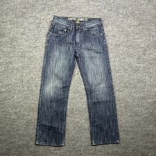 Vintage Nautica Jeans Boys 10 Blue Denim Pockets Classic Zip Fly - 26X24