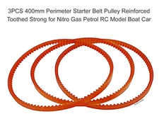 3PCS 400mm Engine Starting Belt for Gas or Nitro Engine RC Boats Helicopter