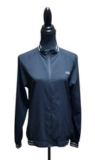 The North Face Polyester Elastane Black Zip-Up Pockets Unlined Jacket Size Small