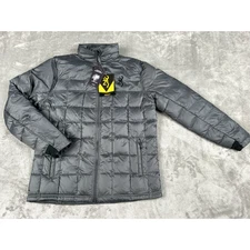 Browning Windy Mountain Charcoal Stand Up Collar Zip Up Mens Down Jacket M NWT