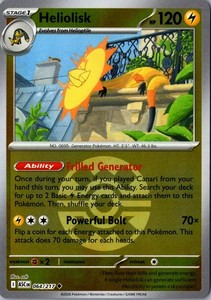 Heliolisk (Quick Ball) 064/217 Ascended Heroes