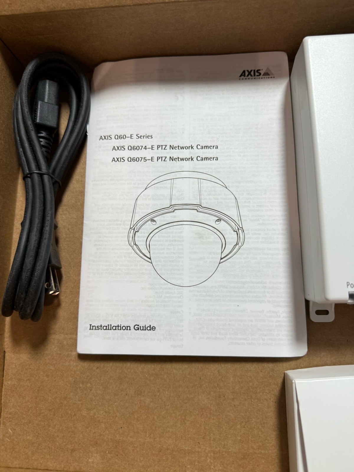 Axis Communications T8154 60W SFP Mid Span POE60S-1BT New (READ)