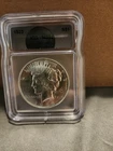 1923 $1 Peace Silver Dollar ICG MS62