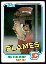 1981-82 Topps Guy Chouinard Calgary Flames #6