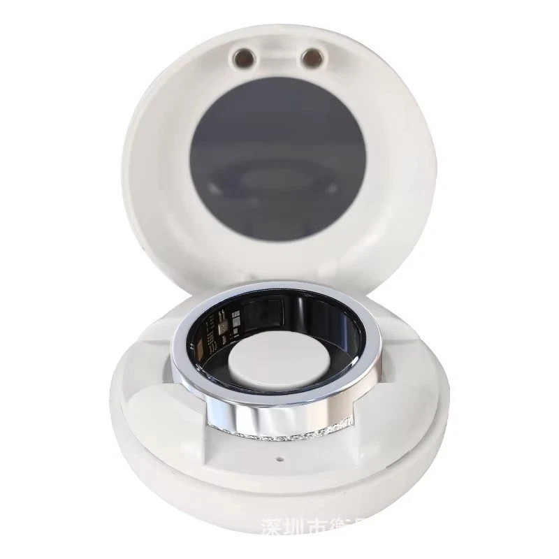 Dame IP68 Wasserdicht Smart Ring V8 Herzfrequenz Blutsauerstoff Schlafmonitor - Bild 4 von 4