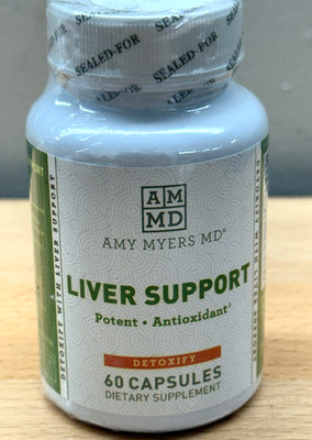 Amy Myers MD Liver Support - Digestive Health Antioxidant & Detoxify-60 Capsules