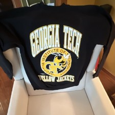 1990 s Vintage Georgia Tech Yellow Jackets Sweatshirt L Great Condition