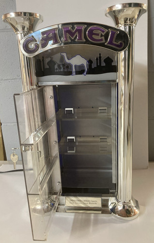 Camel Cigarette Store Display metal & Plastic 2001