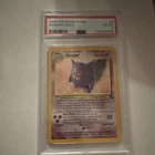 Wizards of the Coast 1999 Pokemon Fossil Gengar Holo Rare 5/62 PSA 4