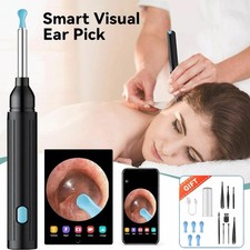 Wireless Ear Wax Remover Set with 8 Ear Set, Ear Cleaner Removal Kit with Camera