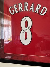 Liverpool FC 08/09 Signature Edition Home Shirt Stephen Gerrard Signed With COA