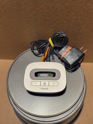Phonak TVLink2 Base Station TV Link II w/ Cord & Power Supply - Tested