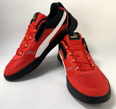 PUMA DC Future Slipstream Lo 373022-04 Men s 11 Red Black White Sneakers