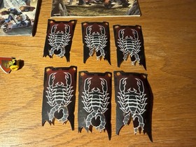 INCOMPLETE LEGO SETS Knights' Kingdom 8877 Vladek's Dark Fortress 8874 Minifigs