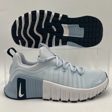 Womens Size 7 Nike Free Metcon 6 Blue Tint White Training Shoes FJ7126 402