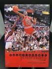 1997 Upper Deck Michael Jordan Memorable Moments Oversized Card 3.5x5 Journal 3