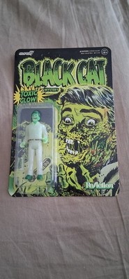 Black Cat MYSTERY Action Figure - Toxic Glow by ReAction 