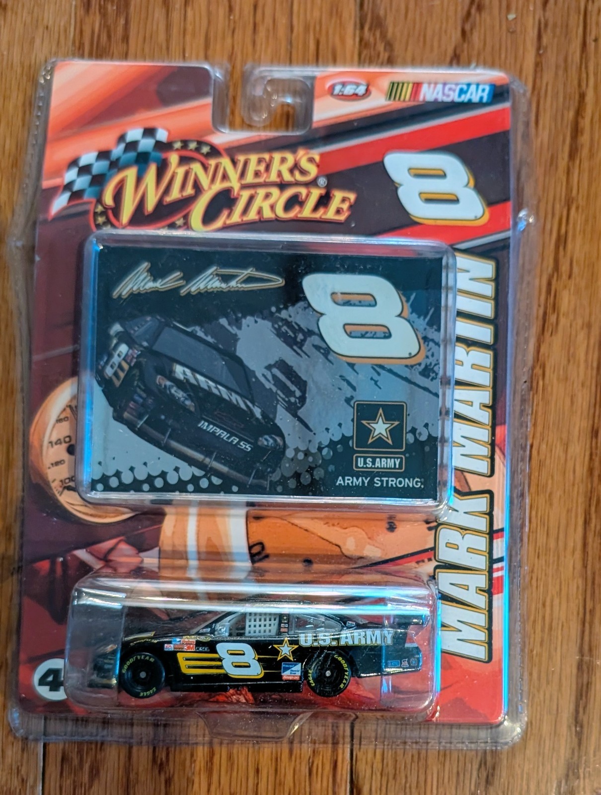 Nascar Winner's Circle 8 Mark Martin Chevrolet U.S. Army 1/64 Diecast New