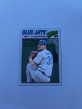 2026 Topps Heritage Trey Yesavage RC #245 Toronto Blue Jays Rookie