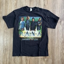 2012 Mana Drama Y Luz Tour Band Tee Large Black