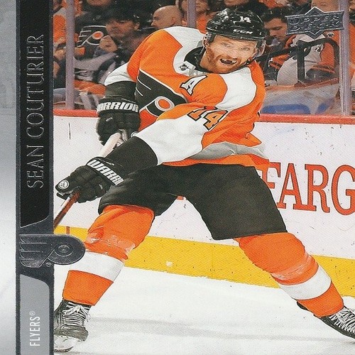 Sean Couturier Philadelphia Flyers NHL Hockey Card Collection - 4 Card Set - Foto 2 di 5