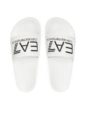 EA7 Emporio Armani Slipper weiß 7X000108