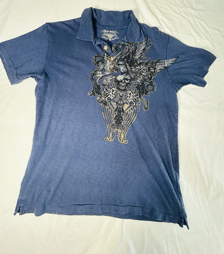 Y2k affliction polo - Gem Y2k affliction polo - Gem