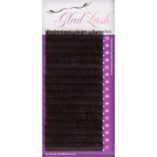 Extensiones de pestañas de seda profesionales Glad Lash - C Curl