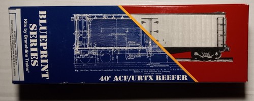 Branchline Blueprint #1303A ACF Wood Reefer J. Lynard Co. Poultry #8940 KIT NUEVO EN CAJA | Zustand: New