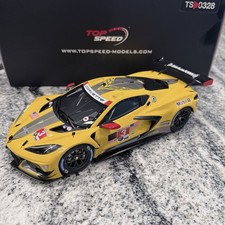 TOP SPEED CHEVROLET CORVETTE C8R 2021 IMSA 24H DAYTONA SCALE 1:18 LIMITED TS0328