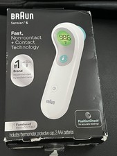 BrAun Sensian 5 Forehead Non-Contact Thermometer BNT300 -New In Open Box-