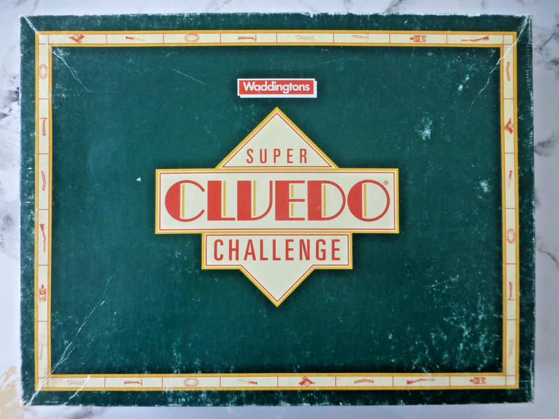 ***** Vintage 1980s SUPER CLUEDO CHALLENGE Board Game - Complete