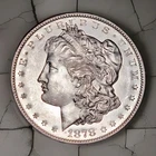 * 1878 S * BU - Semi PL - Morgan Silver Dollar With Broken R, Broken Star VAM