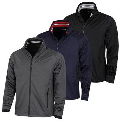 Calvin Klein Mens 2025 Collar Detail Waterproof Stretch Golf