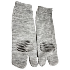 New Gray Japanese Tabi Socks Free Size Non Slip for Kimono Traditional Wear