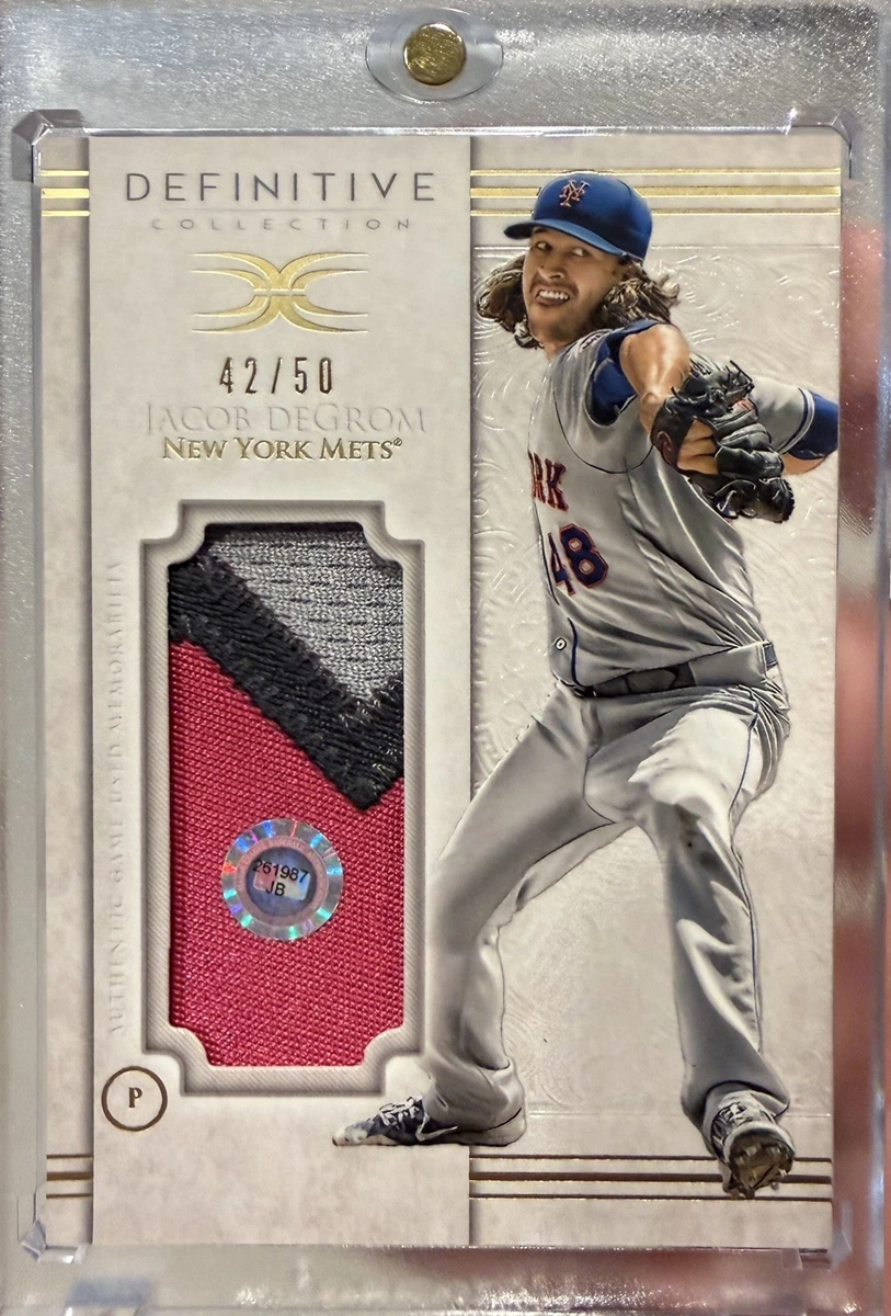 Jacob deGrom Baseball Serial Numbered Sports Trading Cards