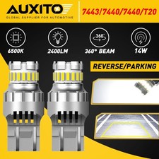 Auxito 7443 7440 Led Backup Reverse Light Bulbs 6500k Super White 2-10pcs Eag
