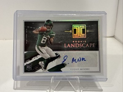 2021 Panini Impeccable Landscape #RLEM Elijah Moore 59/49 Auto RC Rookie Pwe