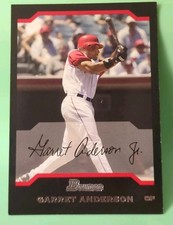 2004 Bowman - Garret Anderson #1 - Anaheim Angels 