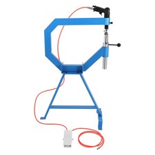 4inch Pneumatic Planishing Hammer Airpress Tool w/ Cast-Iron Stand, Anvil 1/2/3"