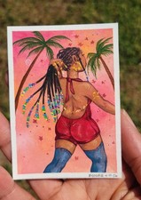 ACEO Original Painting: Sugar Plum Fairy #2