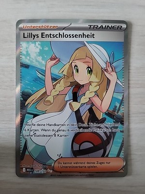 Pokemon Lillys Entschlossenheit 169/132 MEG | Mega Entwicklung | Deutsch | NM