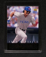 1993 Upper Deck #R10 Juan Gonzalez Reggie Jackson's Clutch Performers